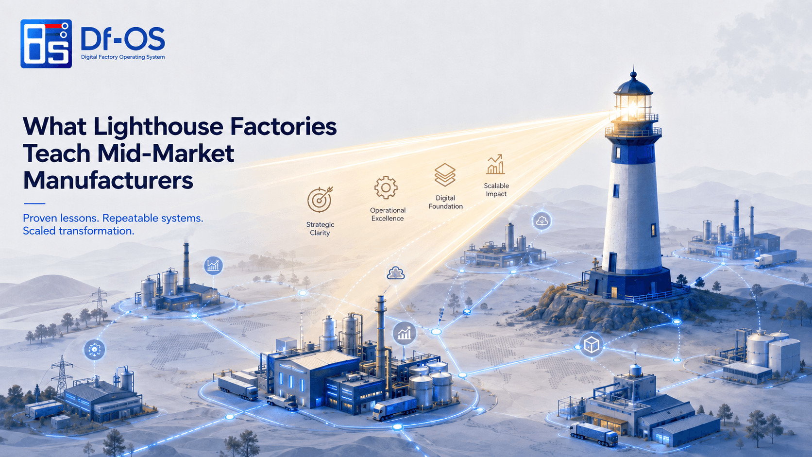 What WEF Lighthouse Factories Teach Mid-Market Manufacturers