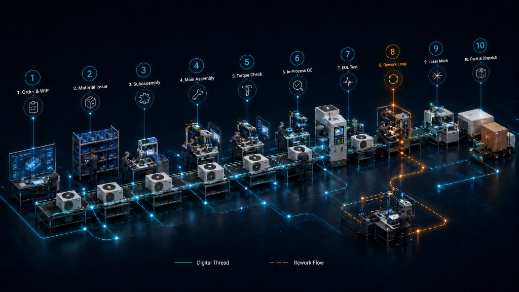 Df-OS TraceMaster Discrete Assembly Line Traceability Blueprint